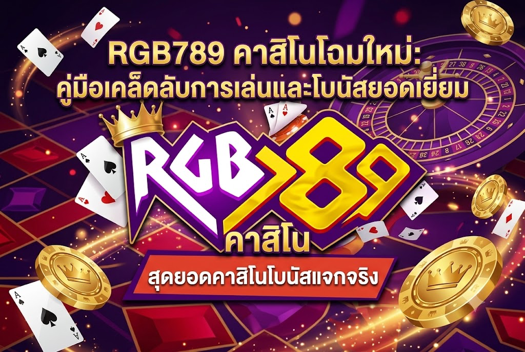 RGB789 คาสิโน: ประสบการณ์เล่นคุ้มค่า สนุกครบวงจรบนมือถือ